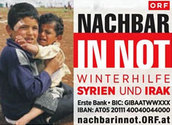 Plakat zu Nachbar in Not/www.nachbarinnot.at