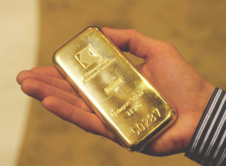 Gold in der Hand haben