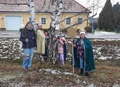 Sternsinger in Staatz