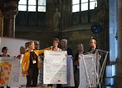 Präsentation der Ergebnisse im Stephansdom