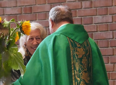 Gratulation zu 40 Jahren in Unterheiligenstadt