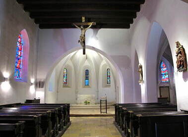 Innenansicht der Ruprechtskirche / St. Ruprecht