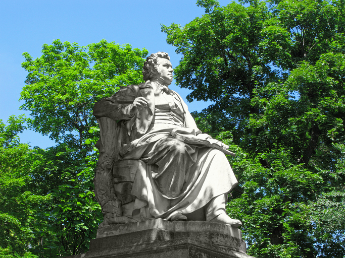 Statue von Franz Schubert