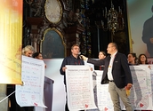 Präsentation der Ergebnisse im Stephansdom