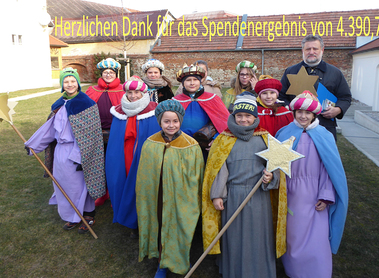 Sternsinger der Pfarre Laxenburg