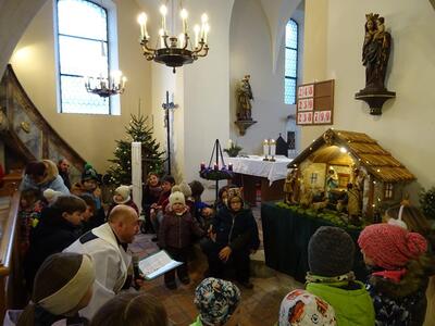 Krippenandacht / © Franz Rieder