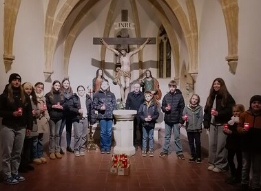 Kreuzkapelle - Kerzenaktion - Start / Gabi Mannersdorfer Pfarre Harmannsdorf - 1. 11. 2025