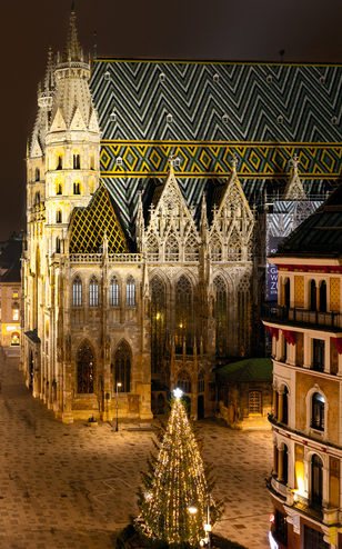 Stephansdom in der Weihnachtszeit