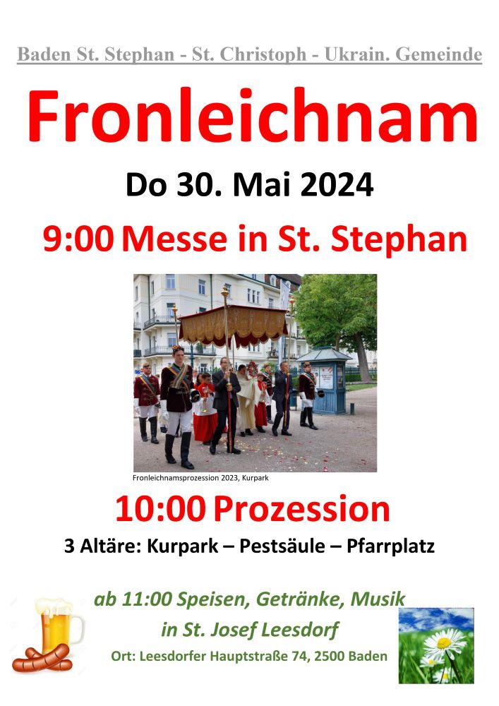 Fronleichnam 2024