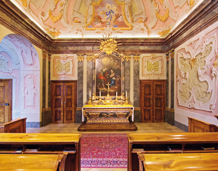 Führung durch das Stift / Foto KRAUS Andreas,A-3130 Inzerdorf,Anzenberg 6,www.foto-kraus.at, Website Stift Herzogenburg Führung durch das Stift