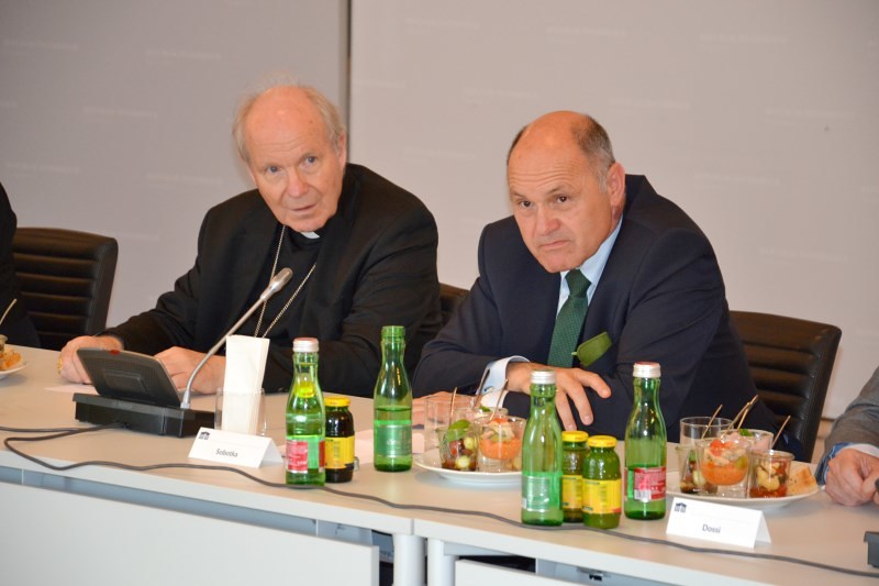 Begegnung der Priester der katholischen Ostkirchen in Österreich mit Nationalratspräsident Sobotka.