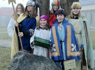 Dreikönigsaktion / Pfarre / Vigne Die Hl. Drei Könige aus Eggendorf im Thale