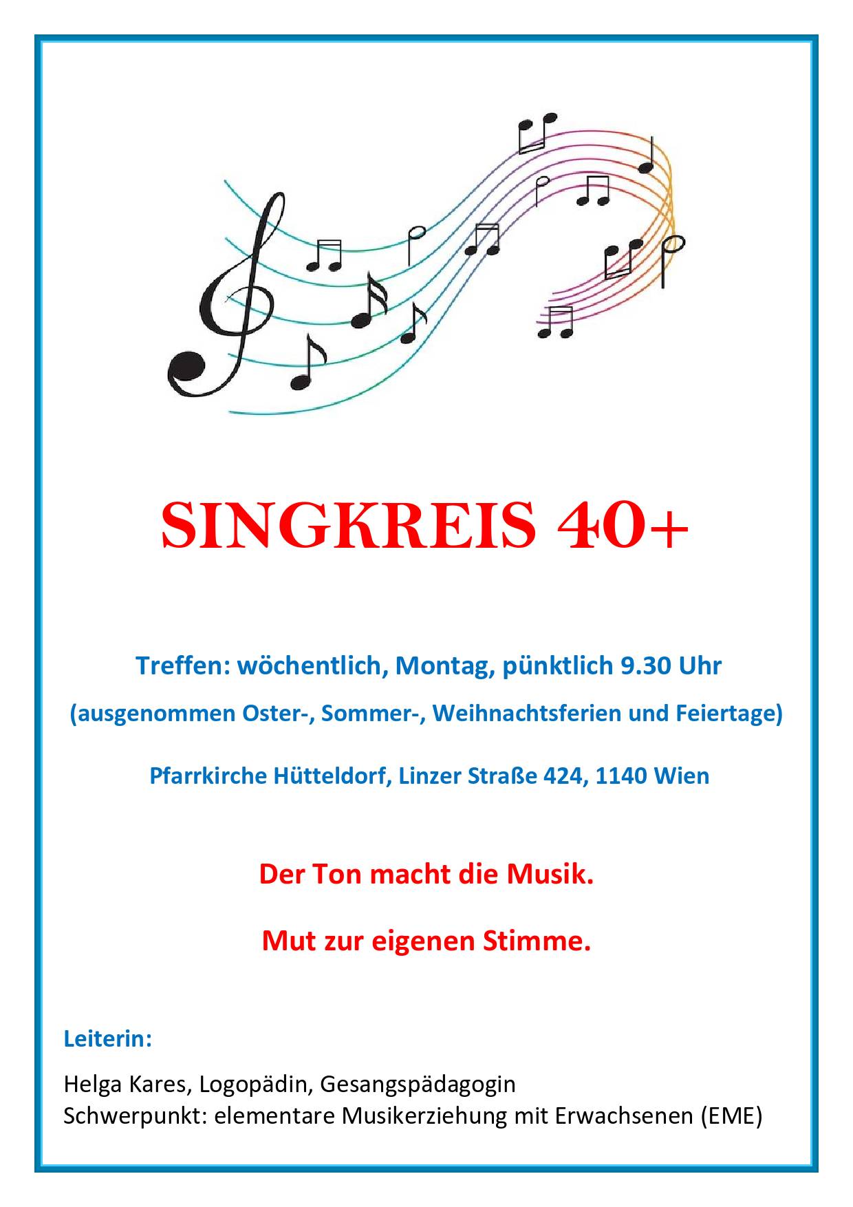 Singkreis 40+ / C. Dangl