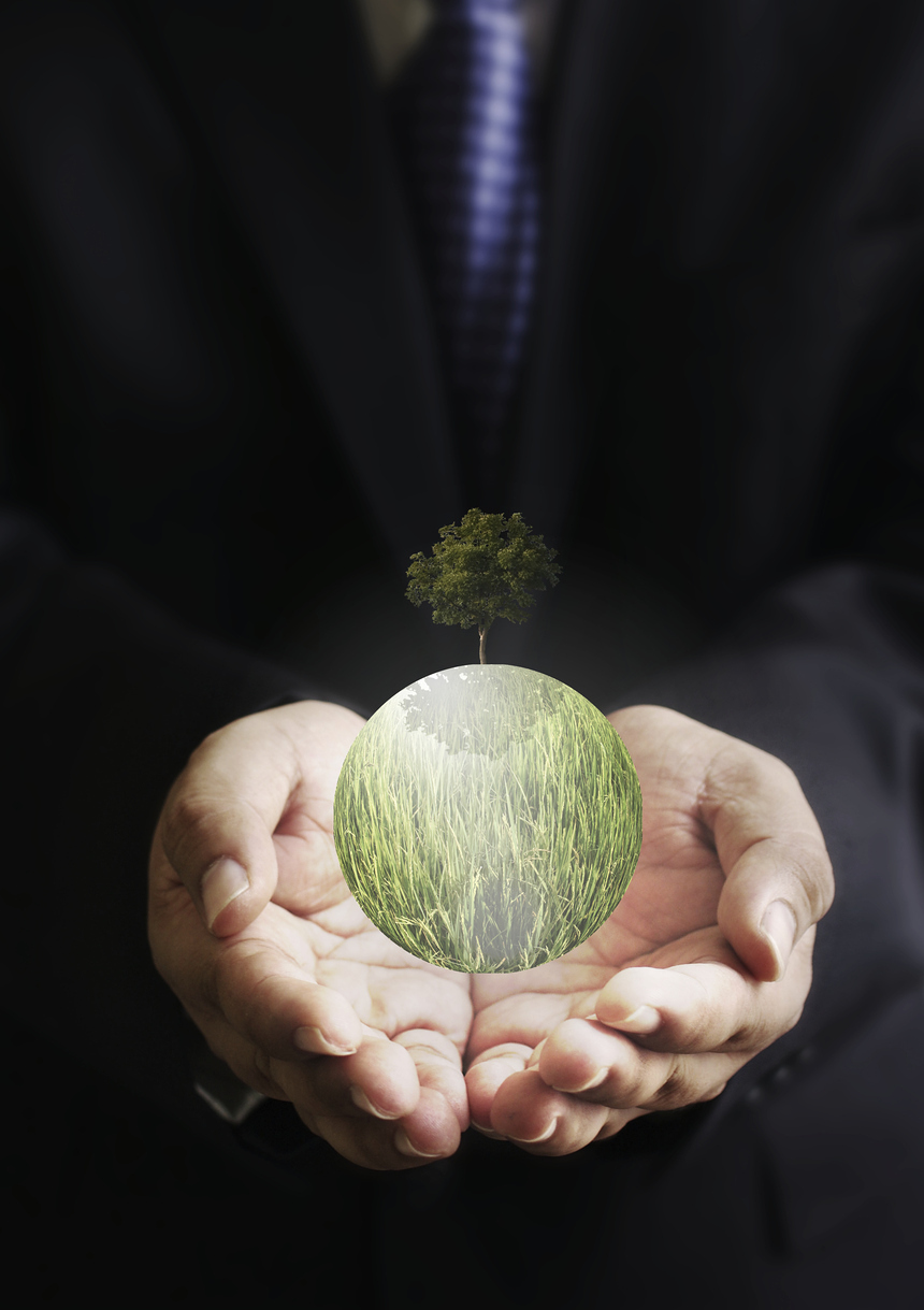Save the earth and plantation concept / pixbox77 Save the earth and plantation concept