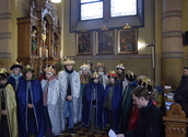 Sternsinger in Staatz