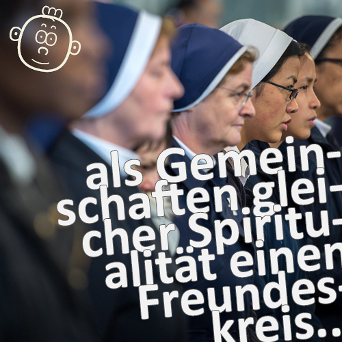 Wenn die gleiche Spiritualität einen Freundeskreis prägt