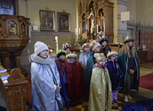 Sternsinger in Staatz