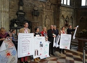 Präsentation der Ergebnisse im Stephansdom