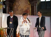 Präsentation der Ergebnisse im Stephansdom