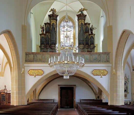 Orgel der Großrußbacher Kirche