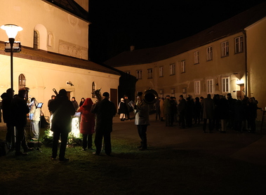 Turmblasen nach der Christmette