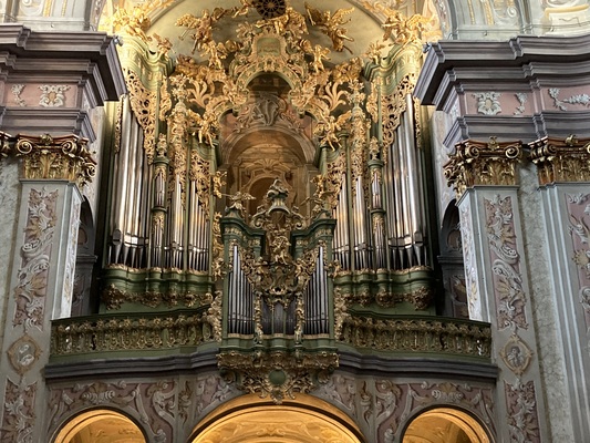 Orgelbesichtigung in Herzogenburg