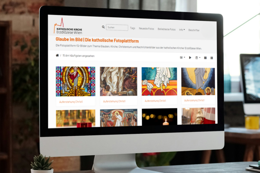 Fotoplattform 'Glaube im Bild' / Canva Fotoplattform 'Glaube im Bild'