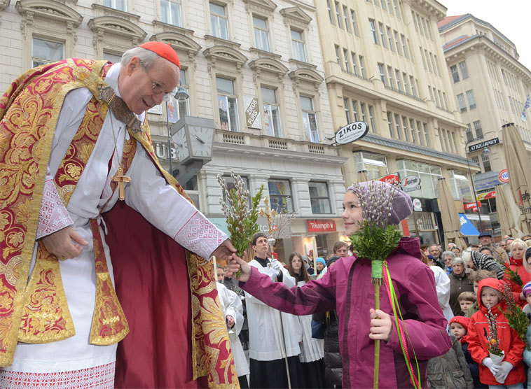 Gedanken von Kardinal Christoph Schönborn zum Evangelium am Sonntag, 25. März 2018 (Mk 11,1-10)