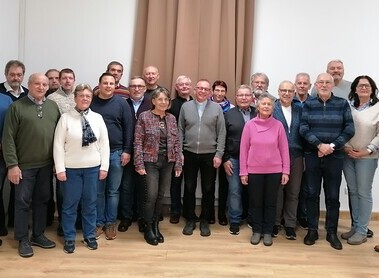 Dankesfeier im Pfarrheim / Gabi Mannersdorfer Pfarre Harmannsdorf - 2. 12. 25