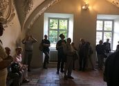 Klosterführung durch P. Siegi Benediktbeuern 1.7.2018