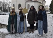 Sternsinger in Staatz