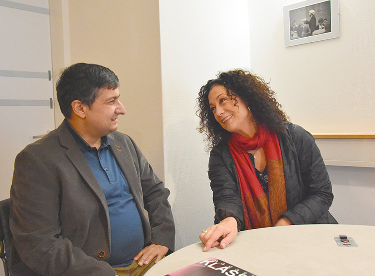 Stefan Hauser im Gespräch mit Barbara Wussow / Markus Langer