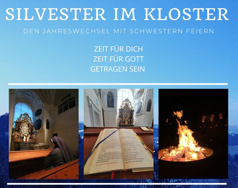 Silvester im Kloster ist wie eine Pause-Taste im Leben