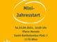 Mini-Jahresstart am 29. September