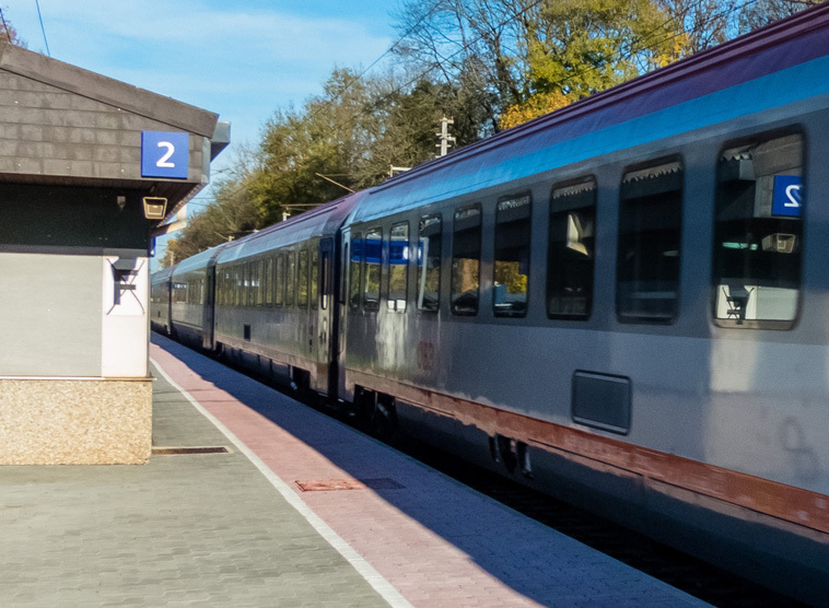 Ein kleiner Bahnhof