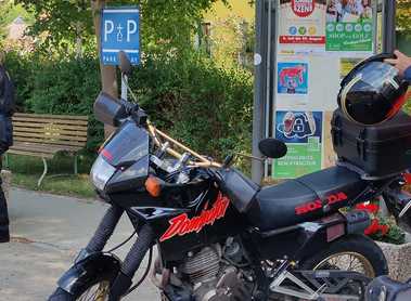 22. Motorradwallfahrt beim Park+Pray in Siebenhirten