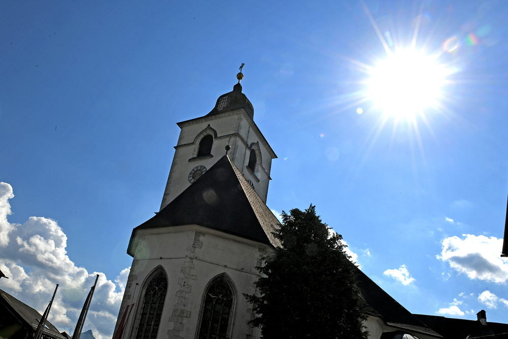 Kirche St. Wolfgang am Wolfgangsee / iStock/Wolfgang Spitzbart. ., Spitzt-Foto Kirche St. Wolfgang am Wolfgangsee
