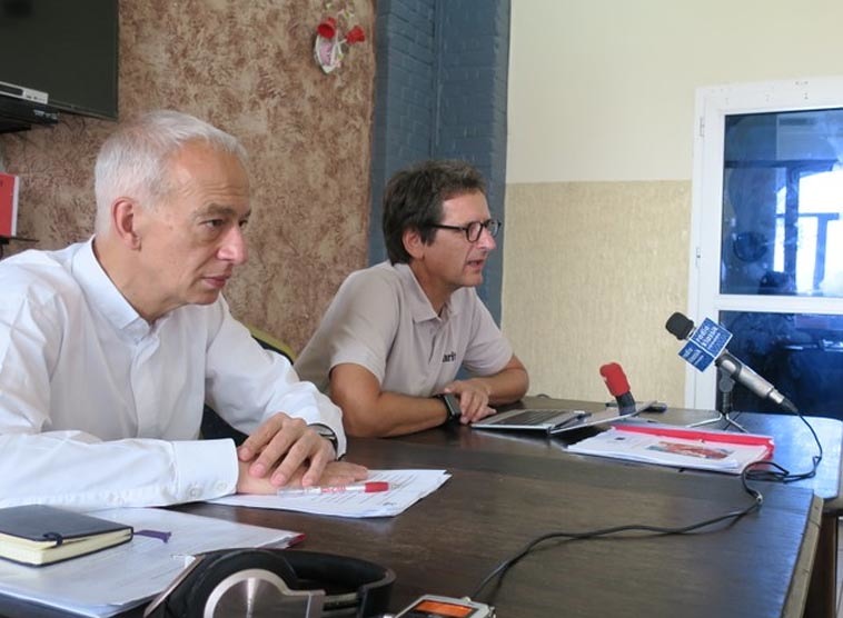 Pressegespräch / Stefan Hauser