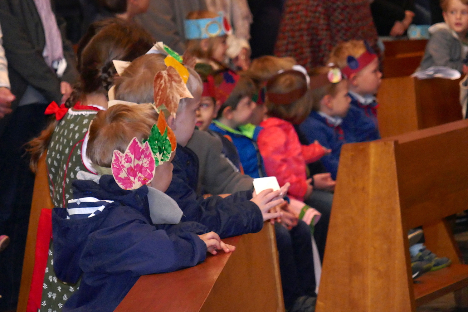 Erntedank-Gottesdienst mit dem Kindergarten